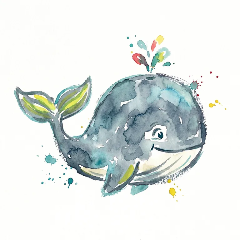 whale / baleine